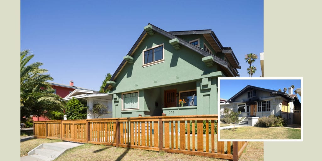 Modern Craftsman style home Rebuild SF Bay Area California 2a-2b