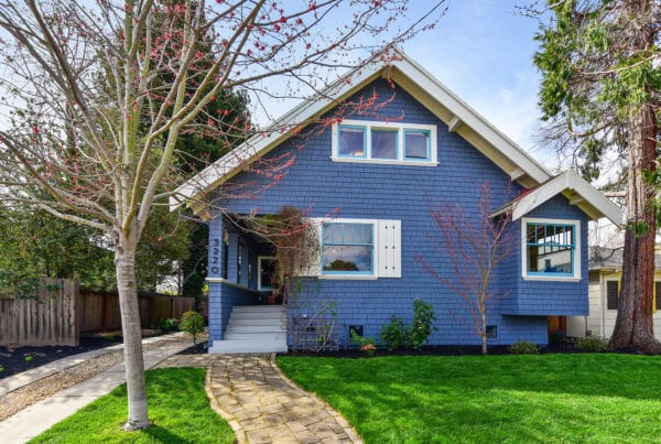 Alameda Craftsman Remodel house entrance