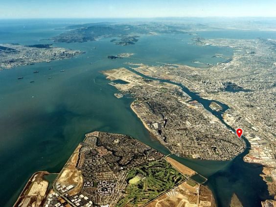 Alameda estuary house map