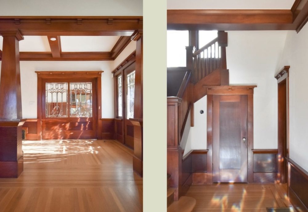 Historic houses on the national register renovated to make a dream home